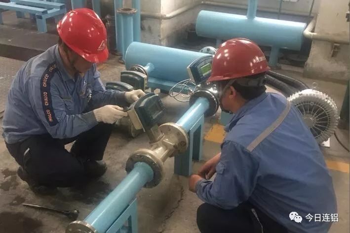 天然气综合好色自校准比较装置测试成功